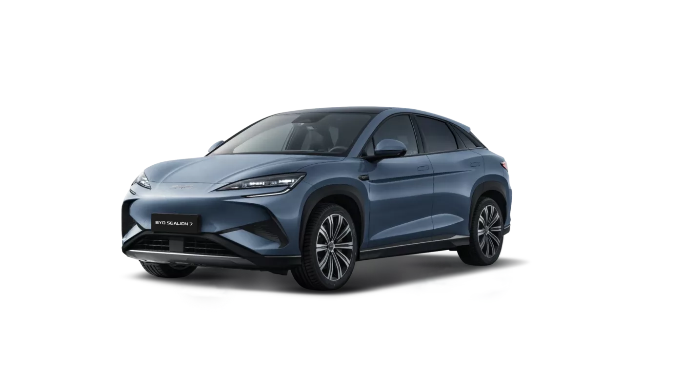 BYD SEALION 7 électrique 2026 vue trois quarts avant