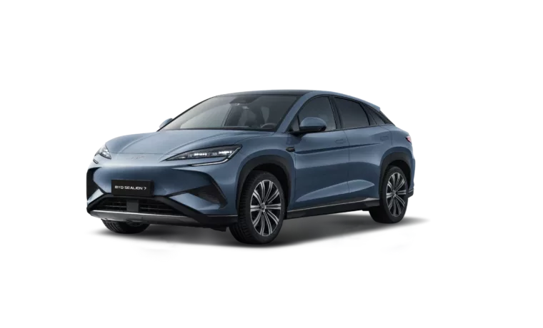 BYD SEALION 7 électrique 2026 vue trois quarts avant