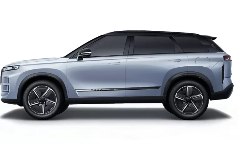 JAECOO 7 hybride 2026 vue de profil